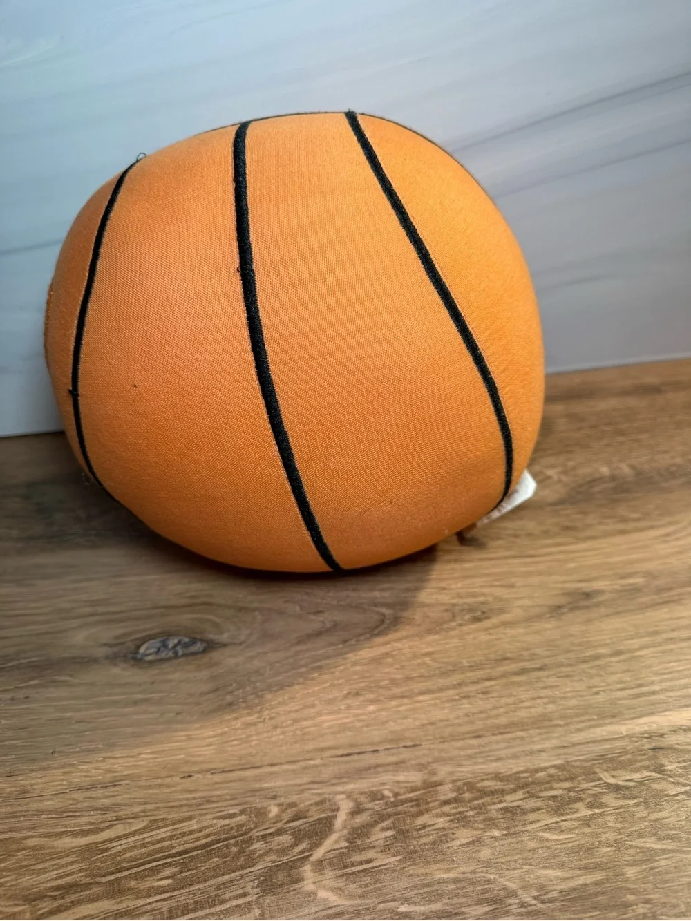 Crate & Barrel Slam Dunk Basketball Throw Pillow Sports Decor 14